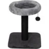 Krabpaal Plum Zwart/Grijs - 35 × 35 × 40.5 Cm