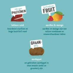 Edgard & Cooper Hondensnack Jerky Magnifiek Rund - 150 G