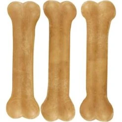 Hondenbeen Runderhuid 21 Cm - Set Van 3 Stuks