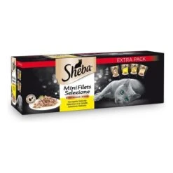 Sheba Maaltijdzakjes Minifilets Gevogelte - 40 × 85 G - Set Van 40 Stuks