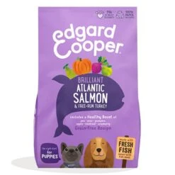 Edgard & Cooper Hondenvoer Puppy Met Verse Atlantische Zalm En Scharrelkalkoen - 7 Kg