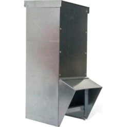 Voederbak Gegalvaniseerd Voor Kippen En Eenden - 12 Kg