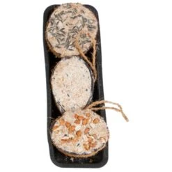 Halve Kokosnoot 3 Smaken - Set Van 3 Stuks