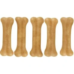 Hondenbeen Runderhuid 12,5 Cm - Set Van 5 Stuks
