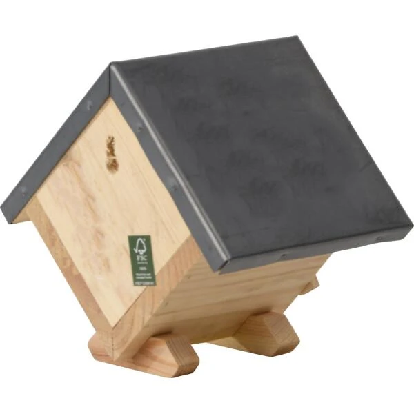 ESSCHERT DESIGN Pindakaashuisje Vierkant - Zinken Dak - Afbeelding 2