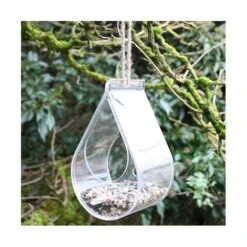 Raamvoederhuis Druppelvorm - Transparant